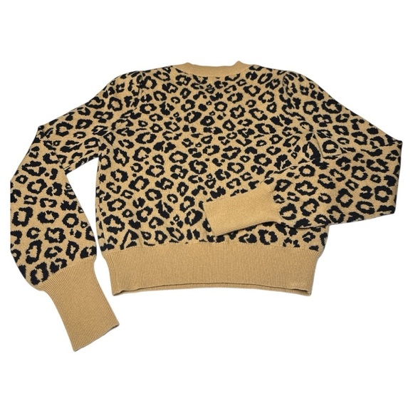Veronica Beard Penny Leopard Print Sweater XSmall - Picture 10 of 13